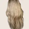 Luxury Jewish wigs in Ashy cutstom blonde