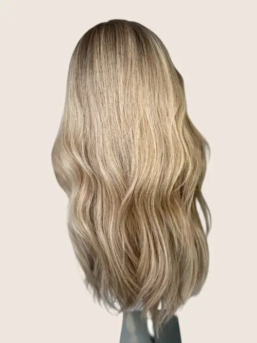 Luxury Jewish wigs in Ashy cutstom blonde