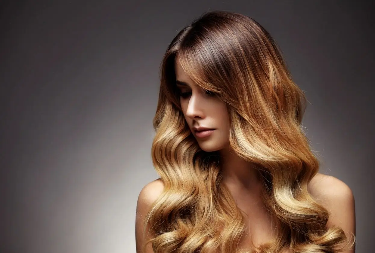 blonde ombre balayage wig