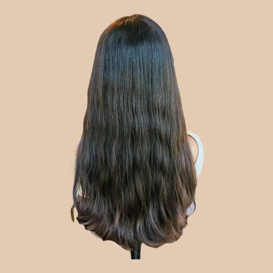 picture wavy long wig