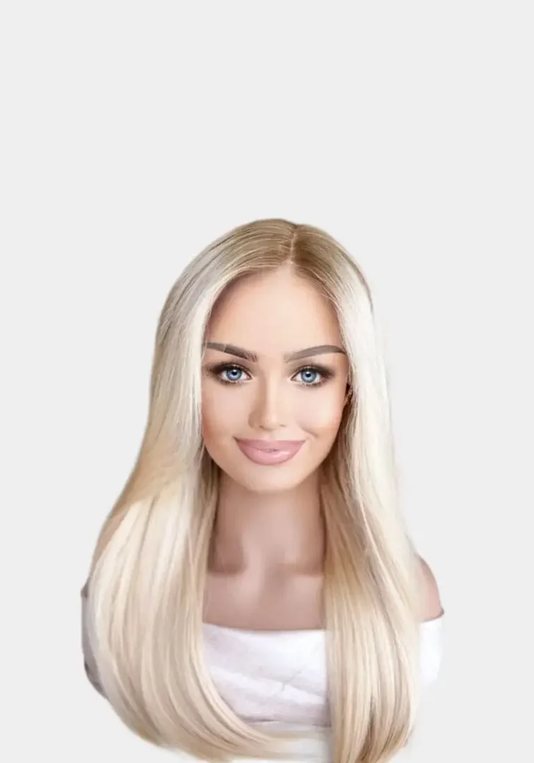 Blonde Pony Lace Wig