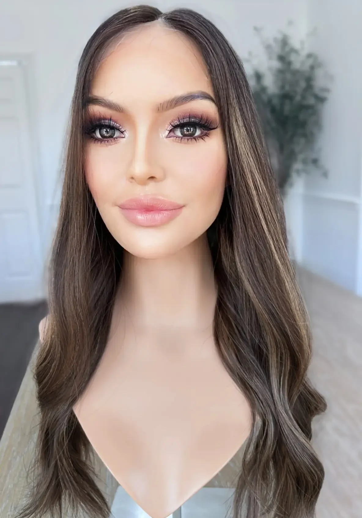 balayage hair topper